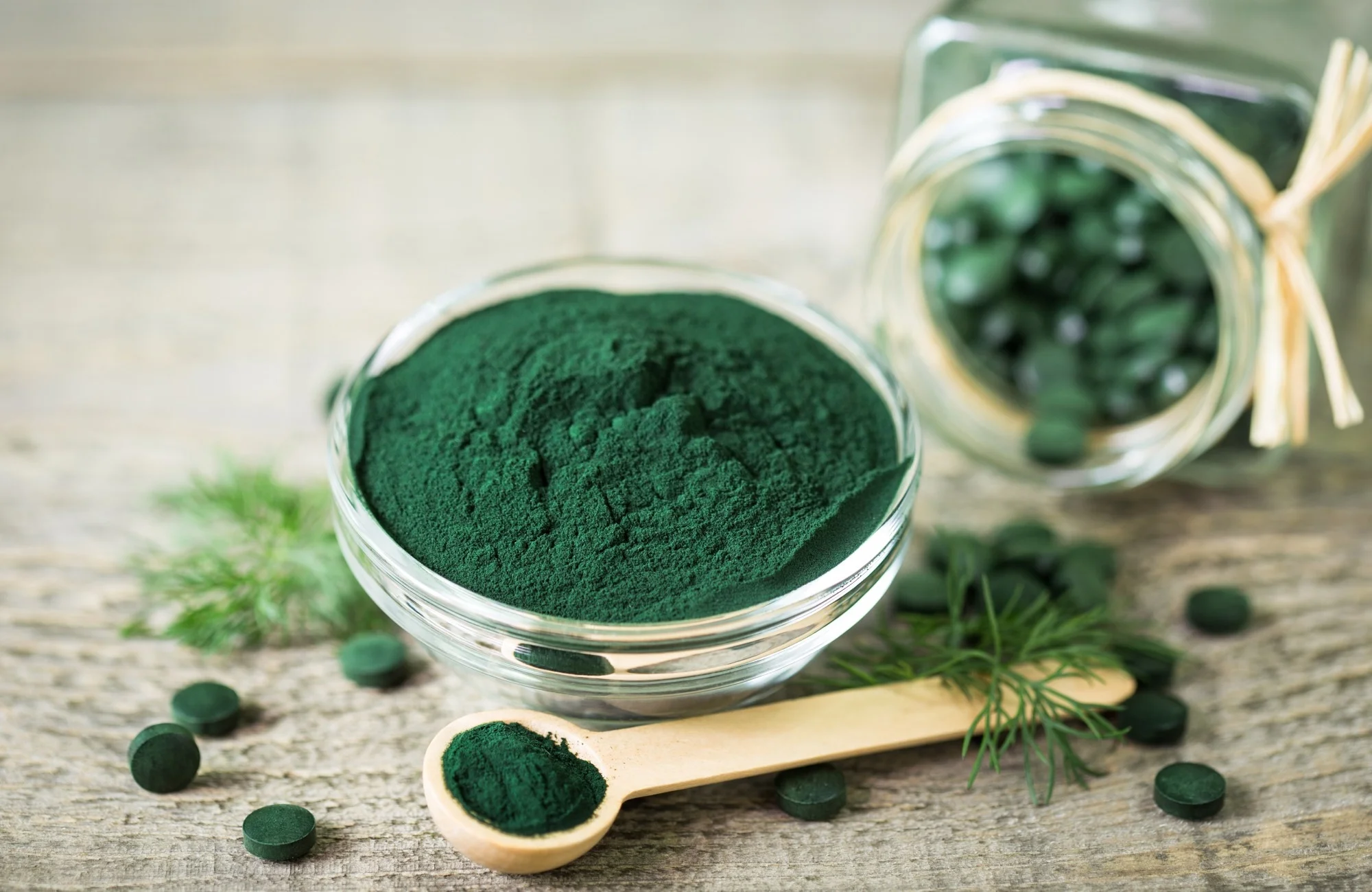 Spirulina powder